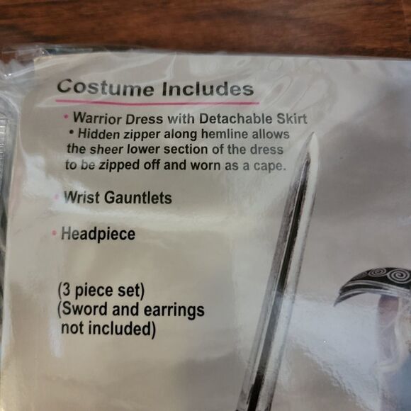 NIB SEXY Glorious Gladiator Costume- M,L - Picture 6 of 9